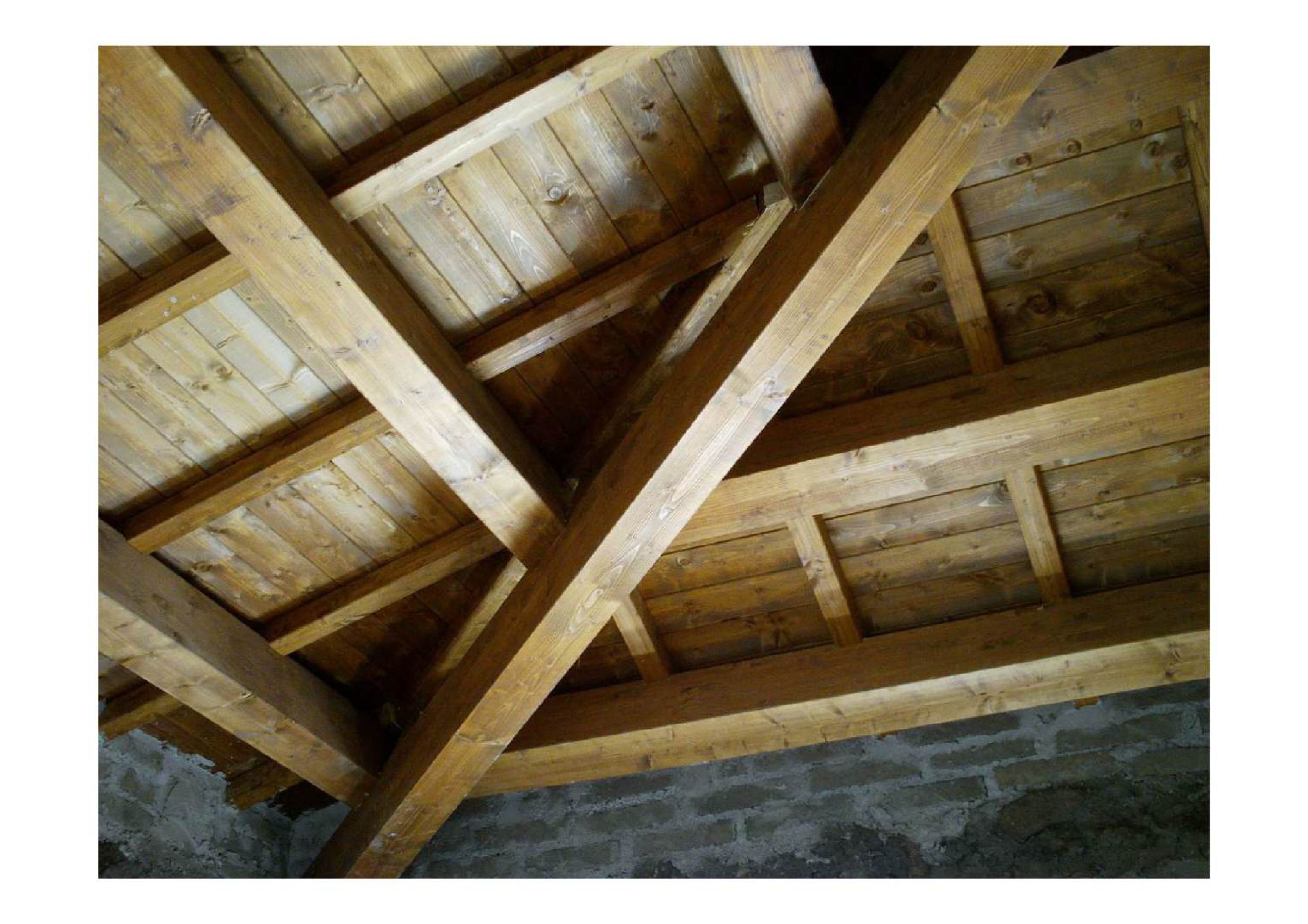 Nuova copertura di un edificio storico – Allumiere
